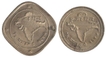 Cupro Nickel. Token Coin of Azad Hind fifteenth August 1947.