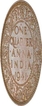 Copper One Quarter Anna of King George VI of Bombay Mint of 1941.