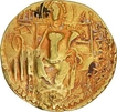God Dinar of Kushan Dynasty of Vashishka