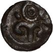 Lead Fractional Coin of Chutus of Banavasi.