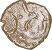 Copper Paisa Coin of Dhar in the name of Shah Alam II. 