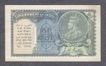 One Rupee Bank Note of King George V Signed by J W Kelly of 1935.