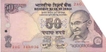 Rare Note of Fifty Rupees of India with error.