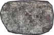 Punch Marked Silver Half Karshapana Coin of Kuru Janapada.