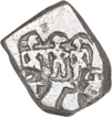 Punch Marked Silver Karshapana Coin of Post Mauryas.