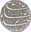 Silver One Rupee Coin of Ahmad Shah Durrani of Muradabad Mint of Durani Dynasty.