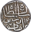 Silver Tanka Coin of Qutb ud Din Bahadur Shah II of Gujarat Sultanate.