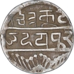 Silver One Rupee Coin of Swarup Singh of Udaipur Mint of Mewar State.