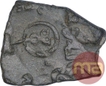 Extremely Rare Copper Coin of Dharmabhadra of Bhadra and Mitra Dynasty.