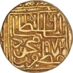 Gold Tanka Coin of Shams ud Din Muzaffar III of Gujurat Sultanate.