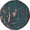 Rare Copper One Paisa Coin of Haidar Ali of Haidarnagar Mint of Mysore Kingdom.