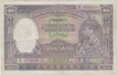 1938 British India Note of One Thousand Rupees of King George VI Signed by J B Taylor of Bombay Circle.