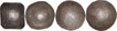Punch Marked Silver Half Shana Coins of Gandhara Janapada.
