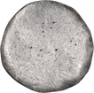 Extremely Rare Silver Punch Marked One Eighth Shana Coin of Kuntala Janapada.