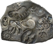 Extremely Rare Punch Marked Silver Karshapana Coin of Maghada Janpada.