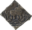Square Copper Alloy Coin of Sebak of Sebakas of Vidarbha.