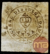 Extremely Rare Scinde Dawk Stamp with Light Cancellation and Wide margin in Bottom