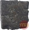 Copper Half Karshapana Coin of Ujjain Region.
