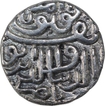 Silver Half Tanka Coin of Nasir Ud Din Mahmud Shah III of Gujarat Sultanate.