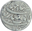 Silver One Rupee Coin of Nurjahan of Lahore Mint.
