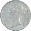 Silver One Rupee Coin of Victoria Queen of 1840.