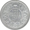 Silver One Rupee Coin of King George V of Bombay Mint of 1922.