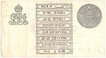 Rare One Rupee Note of King George V of 1917 of M. M. S. Gubbay.