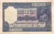 Rare 10 Rupees Note of King George V of J B Taylor.