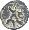 Rare Copper Coin of Taxila Region.
