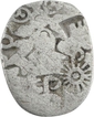 Silver Karshapana Coin of Maurya Dynasty of Punch Marked type.