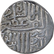 Silver Half Tanka Coin of Nasir Ud Din Mahmud Shah I of Shahr e Mukarram Muhammadabad Mint of Gujarat Sultanate.