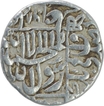 Silver One Rupee Coin of Murad Bakhsh.