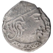 Silver Drachma Coin of Kumaragupta I of Gupta Dynasty.