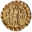 Very Rare Gold Dinar Coin of Samatata of Post Gupta.