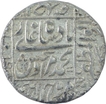 Silver One Rupee Coin of Murad Bakhsh of Khanbayat Mint.