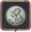 Bronze Coronation Medallion of King George VI & Queen Elizabeth of 1937.