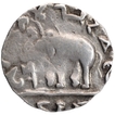 Silver Drachma Coin of Mahadeva of Audumbara Dynasty.