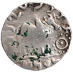 Silver Drachma Coin of Mahadeva of Audumbara Dynasty.