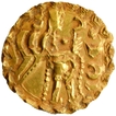 Rare Gold Dinar Coin of Sridharanarata of Samatata Region of Post Guptas.