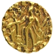 Gold Dinar Coin of Sridharanarata of Samatata Region of Post Guptas.
