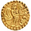 Very Rare Gold Dinar Coin of Samatata Region of Post Guptas.