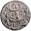Silver One Rupee Coin of Nurjahan of Agra Mint.
