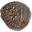Silver Drachma Coin of Nahapana of Kardamaka Family of Western Kshatrapas.
