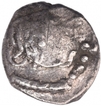 Silver Drachma Coin of Dahrasena of Traikutakas.