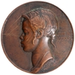 Rare Bronze Medallion of Port of Abidjan of Paris Mint