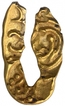 Gold U Shaped Fanam Coin of Shilaharas of Karahad.