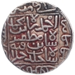 Silver Tanka Coin of Nasir ud din Ahmad Shah I of Gujarat Sultanate.