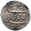 Silver One Rupee Coin of Aurangzeb Alamgir of Islambandar Mint.
