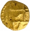 Gold Half Fanam Coin of Chhatrapati Shivaji Maharaj of Maratha Confederacy.