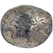 Punch Marked Silver Vimshatika Coin of Kashi Janapada of Scyphate Coinage.